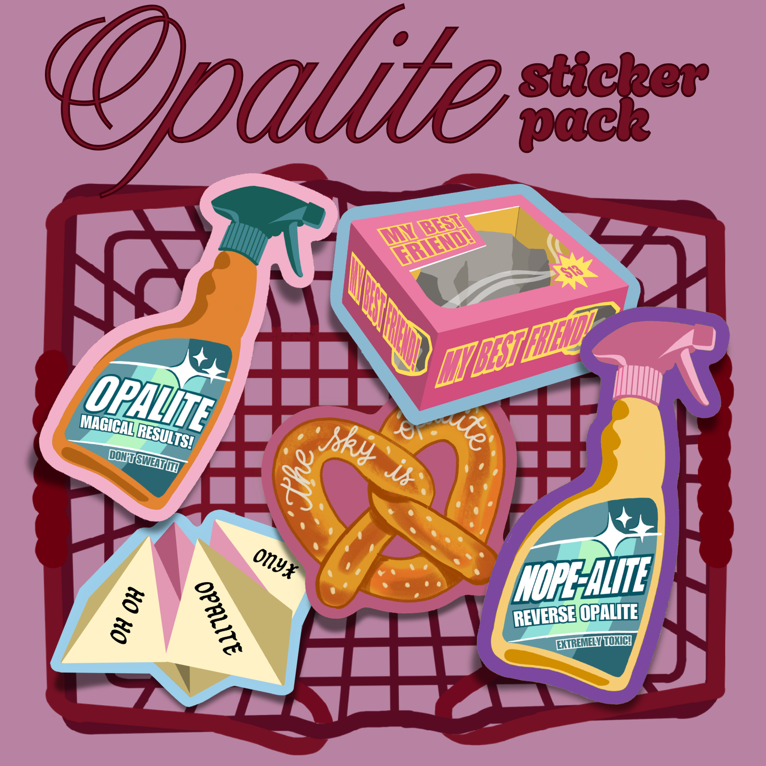 Opalite Sticker Pack
